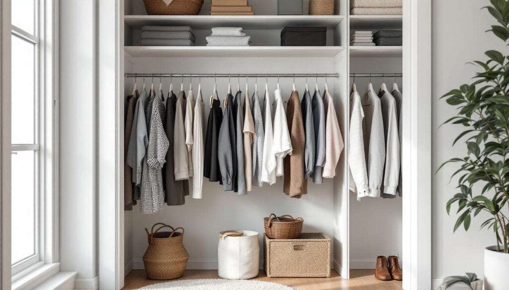 Kein Zentimeter frei? So richten Sie trotzdem einen begehbaren Kleiderschrank ein
