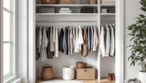 Kein Zentimeter frei? So richten Sie trotzdem einen begehbaren Kleiderschrank ein