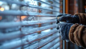 Rolladen klemmt nach dem Frost? Mit diesem Spray vermeiden Sie teure Reparaturen