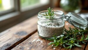 Weder Raumspray noch Kerze: Dieses Rosmarin-Salz-Glas sorgt für natürlichen Duft