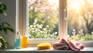 Fenster putzen im Frühling: Warum Profis auf Spülmittel statt Glasreiniger setzen