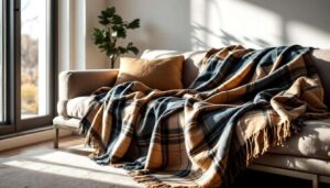 Dekokissen sind passé: Warum Interior-Profis 2026 auf hochwertige Wollplaids setzen