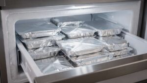 Alufolie im Gefrierschrank: Warum dieser Trick gegen Eisbildung tatsächlich funktioniert